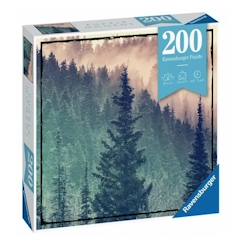 -Puzzle paysage et nature - Ravensburger - Moment Wood - 200 pièces - Vert - Dès 10 ans