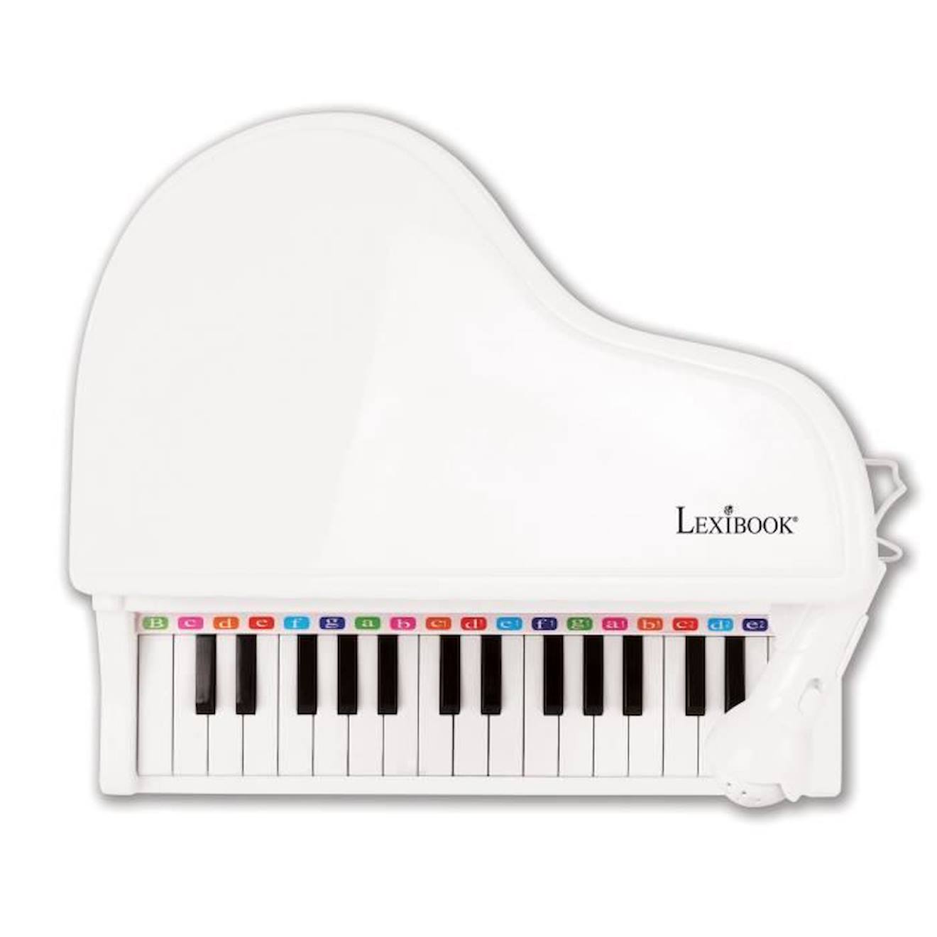 Mini Piano À Queue Électronique Avec Micro, 31 Touches Lumineuses
