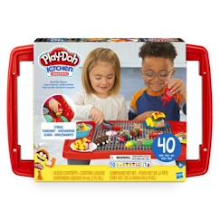 PLAY-DOH - Kitchen Creations - Super barbecue - gril jouet pour enfants avec 40 pièces - atoxique et 10 couleurs  - vertbaudet enfant