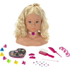 Jouet-Tête à coiffer et à maquiller "Sophia" Princess Coralie avec accessoires - KLEIN - 5240