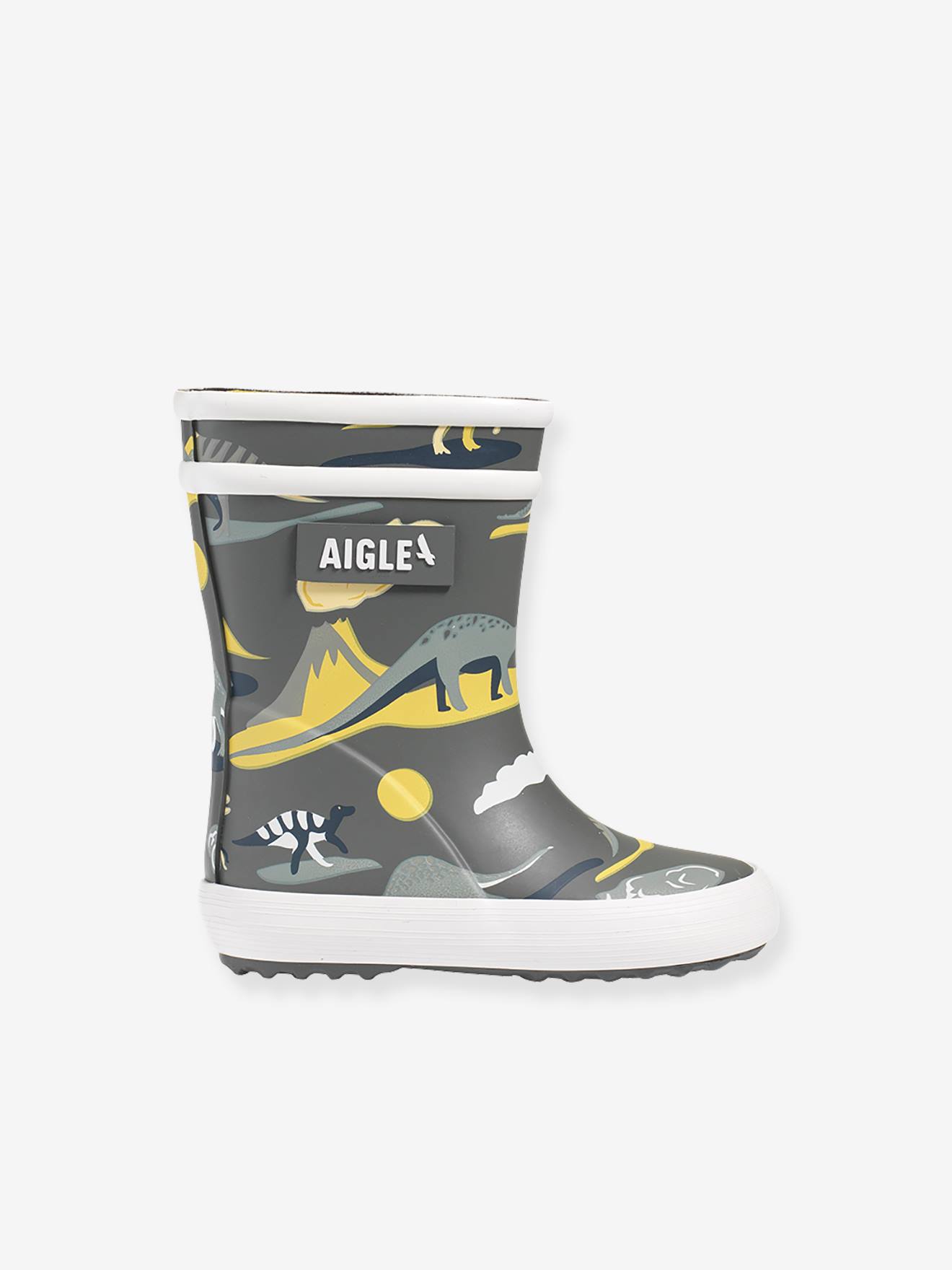 Bottes de pluie enfant Baby Flac Play2 NA413 vert (Aigle) - Image 2