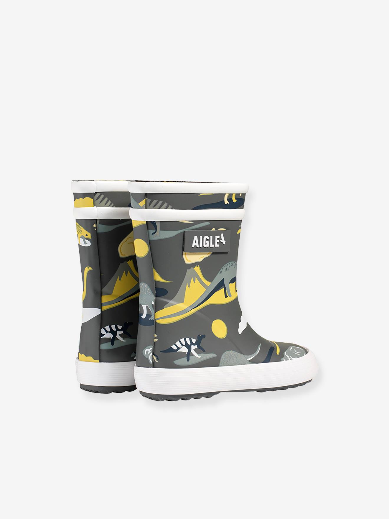 Bottes de pluie enfant Baby Flac Play2 NA413 vert (Aigle) - Image 1