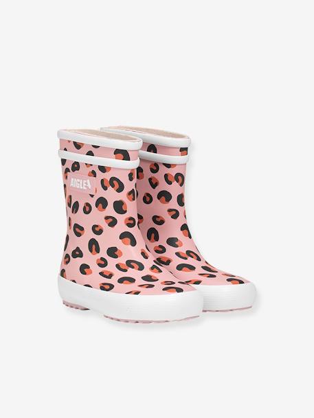 Aigle - Bottes de pluie enfant Baby Flac Play2 NA41J rose