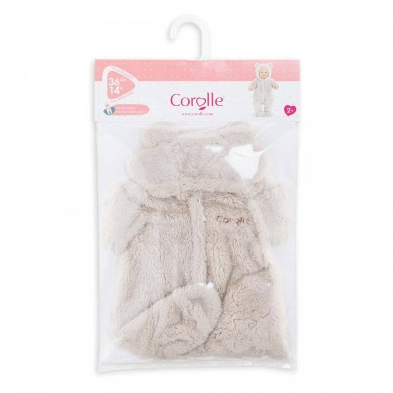 Corolle - Tenue Pilote Ourson Crème Pour Poupon Corolle 36cm - Marque Corolle - Mixte - A Partir De 24 Mois Blanc