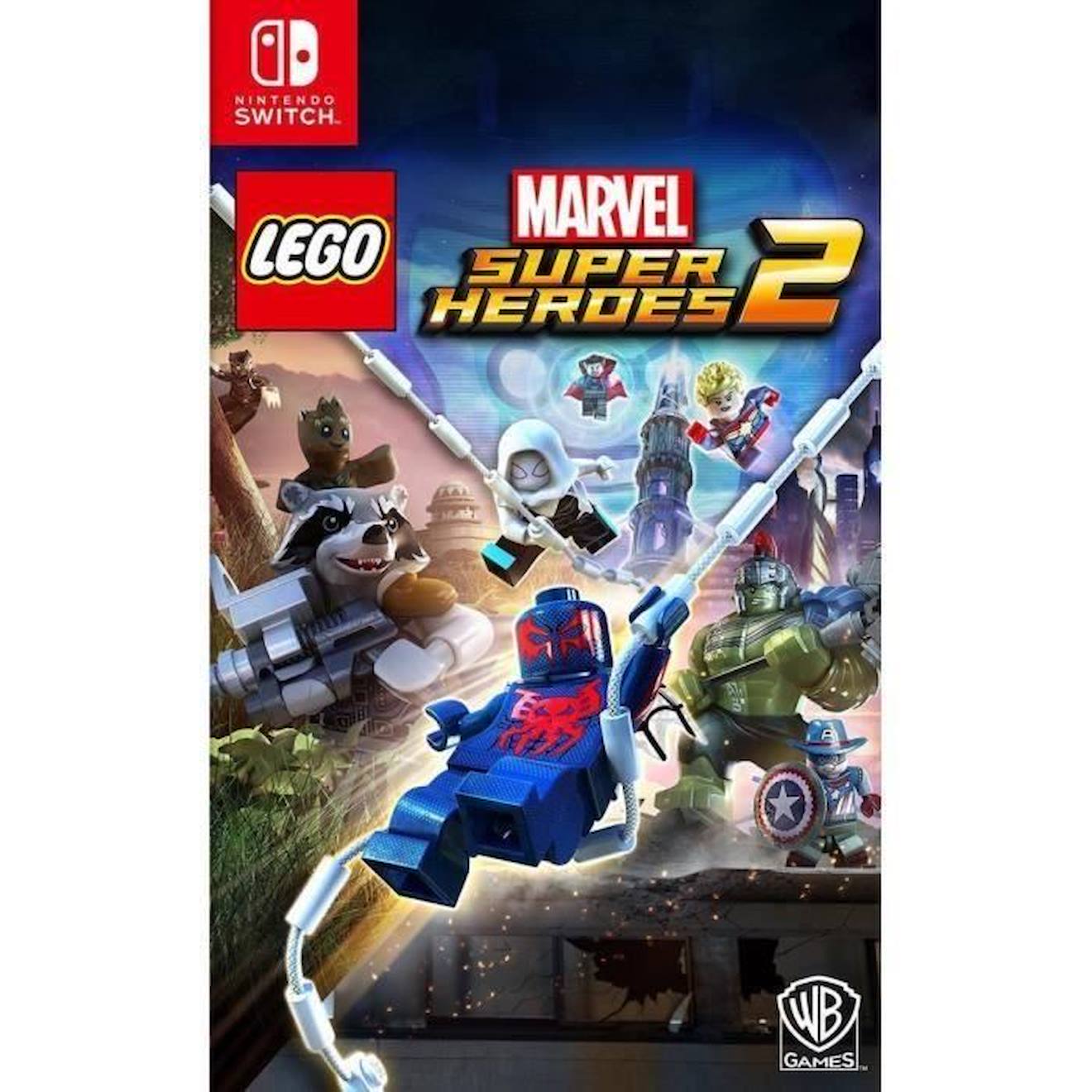 Lego Marvel Super Heroes 2 Jeu Switch Blanc