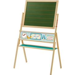 Jouet-Tableau enfant - ROBA - ABC Eule - Bois - Double Face Magnétique - 69x42x112 cm