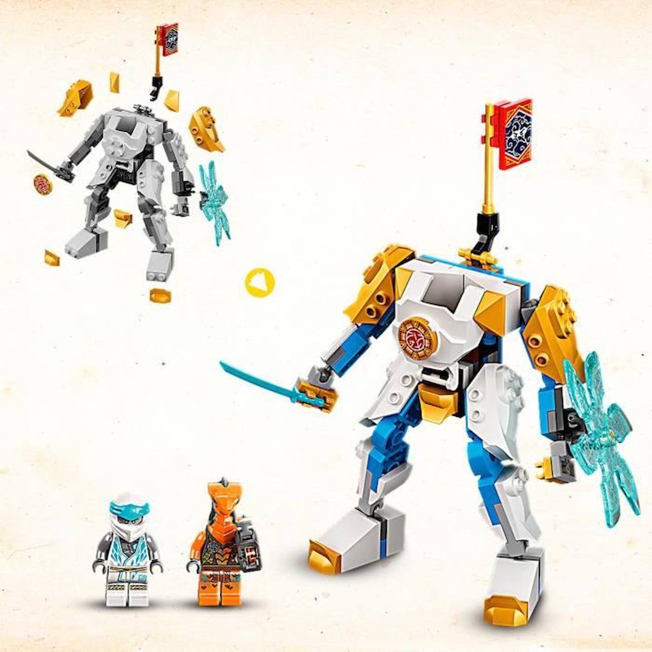 Figurine Michelangelo - PLAYMATES TOYS - Lego Ninjago - Enfant - Blanc -  Cdiscount Jeux - Jouets