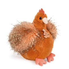 Jouet-Premier âge-Peluches-Jouet en peluche - HISTOIRE D'OURS - Les poulettes petit modele orange - Mixte - A partir de 0 mois