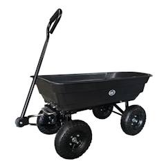 Chariot de jardin avec basculeur AXI AG75 - Noir - Capacité 75L/250kg  - vertbaudet enfant