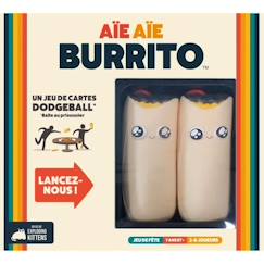 Jouet-Jeux de société-Exploding Kittens - Aie Aie Burrito (Edition 2022) - Jeu de société - A partir de 7 ans - 3 à 6 joueurs - 15 à 30 min