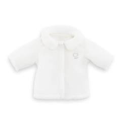 Jouet-Poupons et poupées-Poupées mannequins et accessoires-Manteau Soir De Fête - COROLLE - Vêtement pour poupée de 36 cm - Blanc - Mixte - A partir de 4 ans