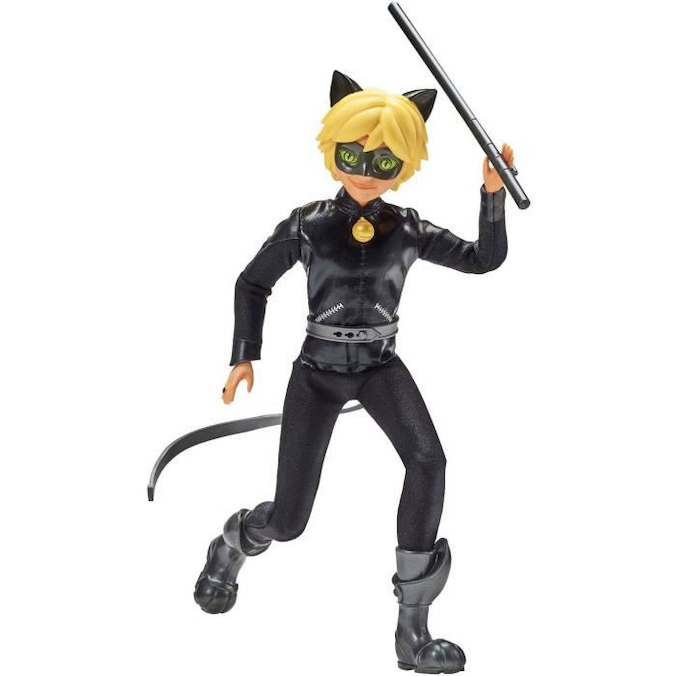 Figurine Miraculous : Chat noir cataclysme - Jeux et jouets Bandaï