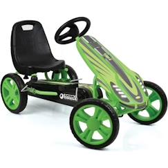 Jouet-Voiture à Pédales pour Enfant - Hauck - Speedster Vert - 4 Roues - Mixte - A partir de 4 ans