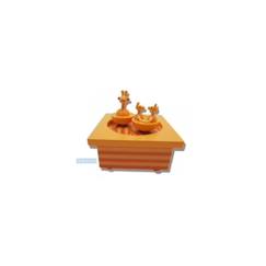 Linge de maison et décoration-Décoration-TROUSSELIER - Boîte à musique en bois girafe