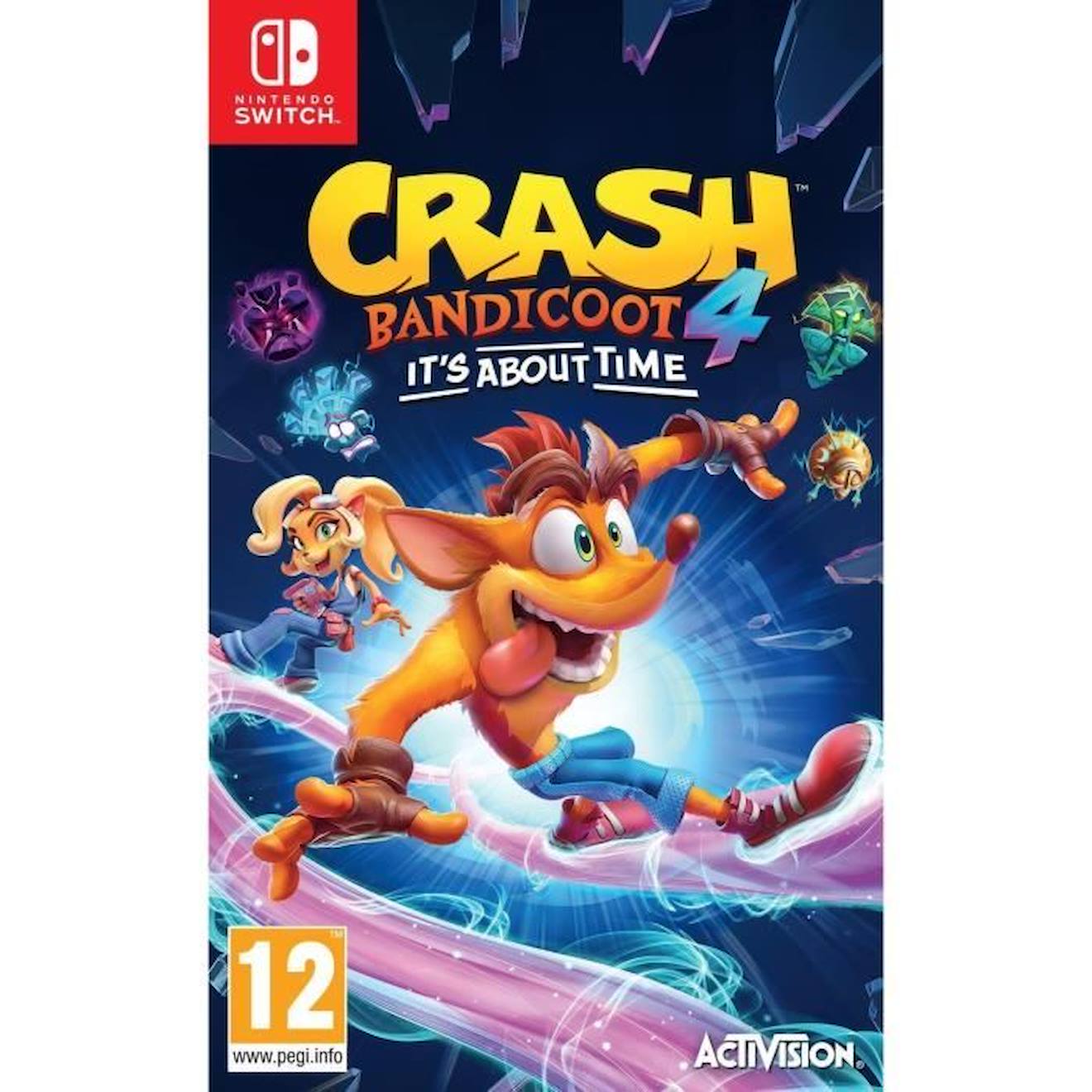 Crash Bandicoot 4: It’s About Time Jeu Switch Blanc