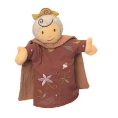 Jouet-Jeux d'imitation-Marionnette à main Reine - Egmont Toys - 25 cm - Pour enfants dès 12 mois - Lavable en machine