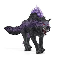-Figurine Loup des Ténèbres SCHLEICH Eldrador® 42554 - Violet - 14,5 x 5,5 x 9 cm