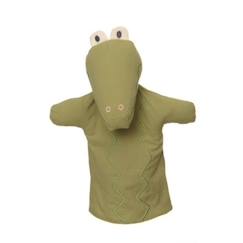 Jouet-Marionnette à main Crocodile - Egmont Toys - Pour enfant dès 12 mois - Blanc