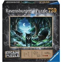 Jouet-Jeux éducatifs-Escape puzzle - Histoires de loups - Ravensburger - 500-750 pièces - Mixte