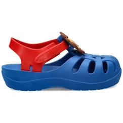 Chaussures-Chaussures fille 23-38-Sandale Enfant IPANEMA Summer VI - Rouge-Bleu - Légère et résistante