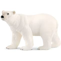 Figurine SCHLEICH - Ours polaire - Animal sauvage - 10,5 x 7,5 x 5,5 cm  - vertbaudet enfant