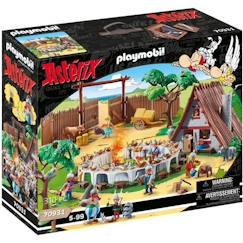 Jouet-Jeux d'imagination-Figurines, mini mondes, héros et animaux-PLAYMOBIL - 70931 - Astérix : Le banquet du village