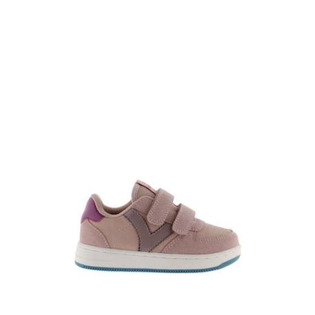 Victoria - Baskets Fille Victoria Tiempo Efecto Piel - Nude Rose