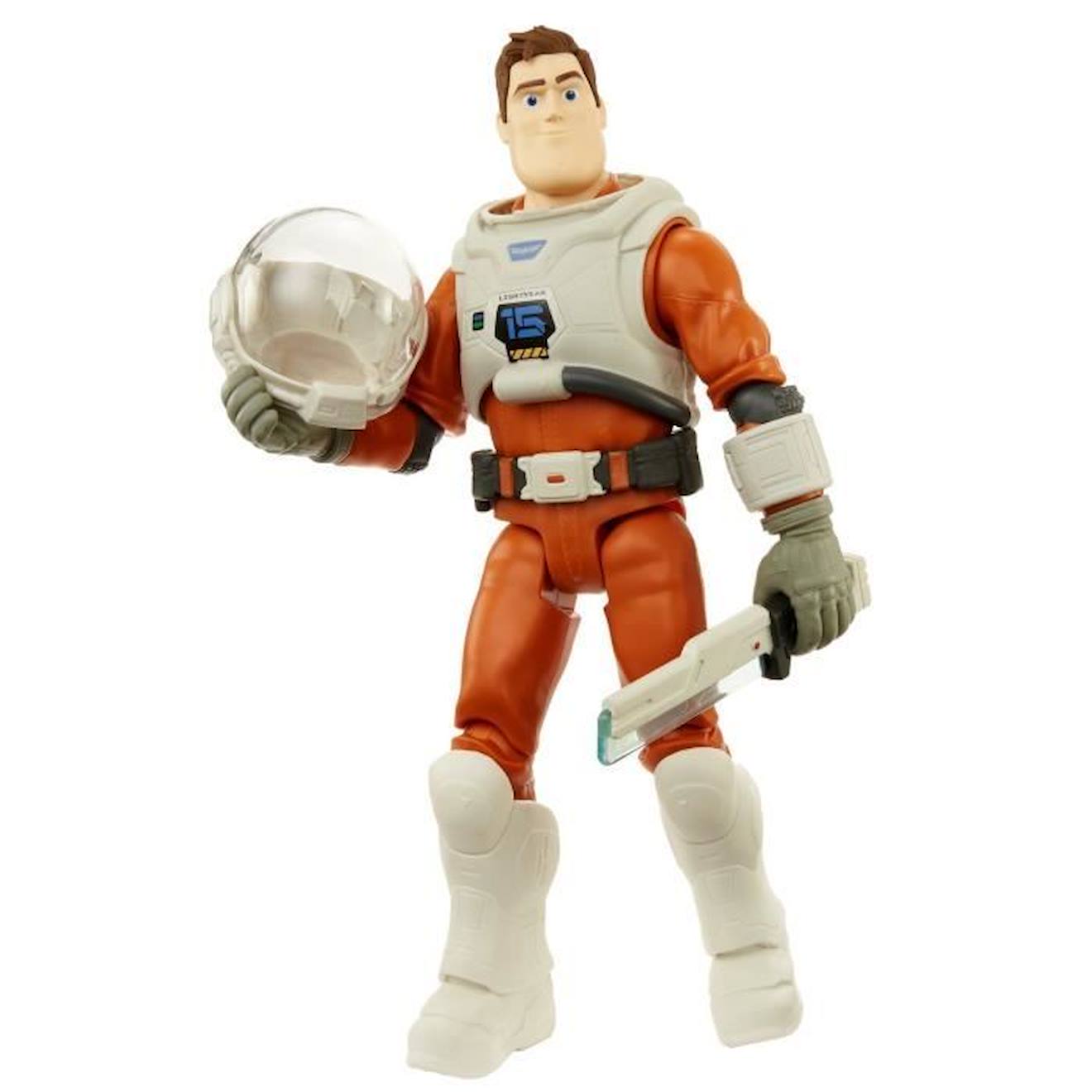Figurine Buzz L’éclair Pilote Xl-01 - Pixar - Mattel - 30cm - Multicolore Orange