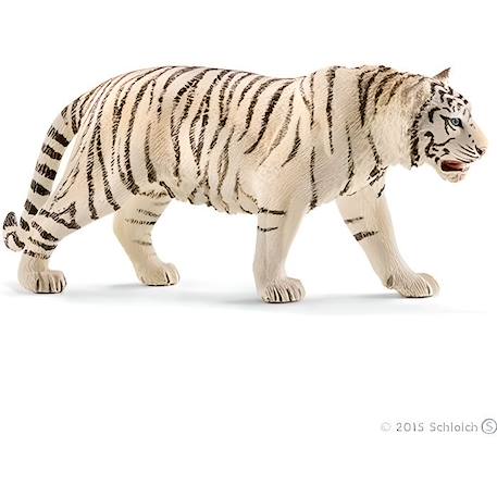 Schleich Figurine 14731 - Animal de la savane - Tigre blanc mâle BLANC 1 - vertbaudet enfant 