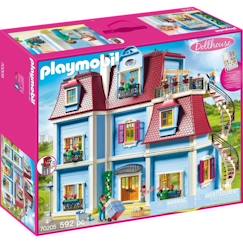 -PLAYMOBIL - 70205 - Dollhouse La Maison Traditionnelle - Grande Maison Traditionnelle