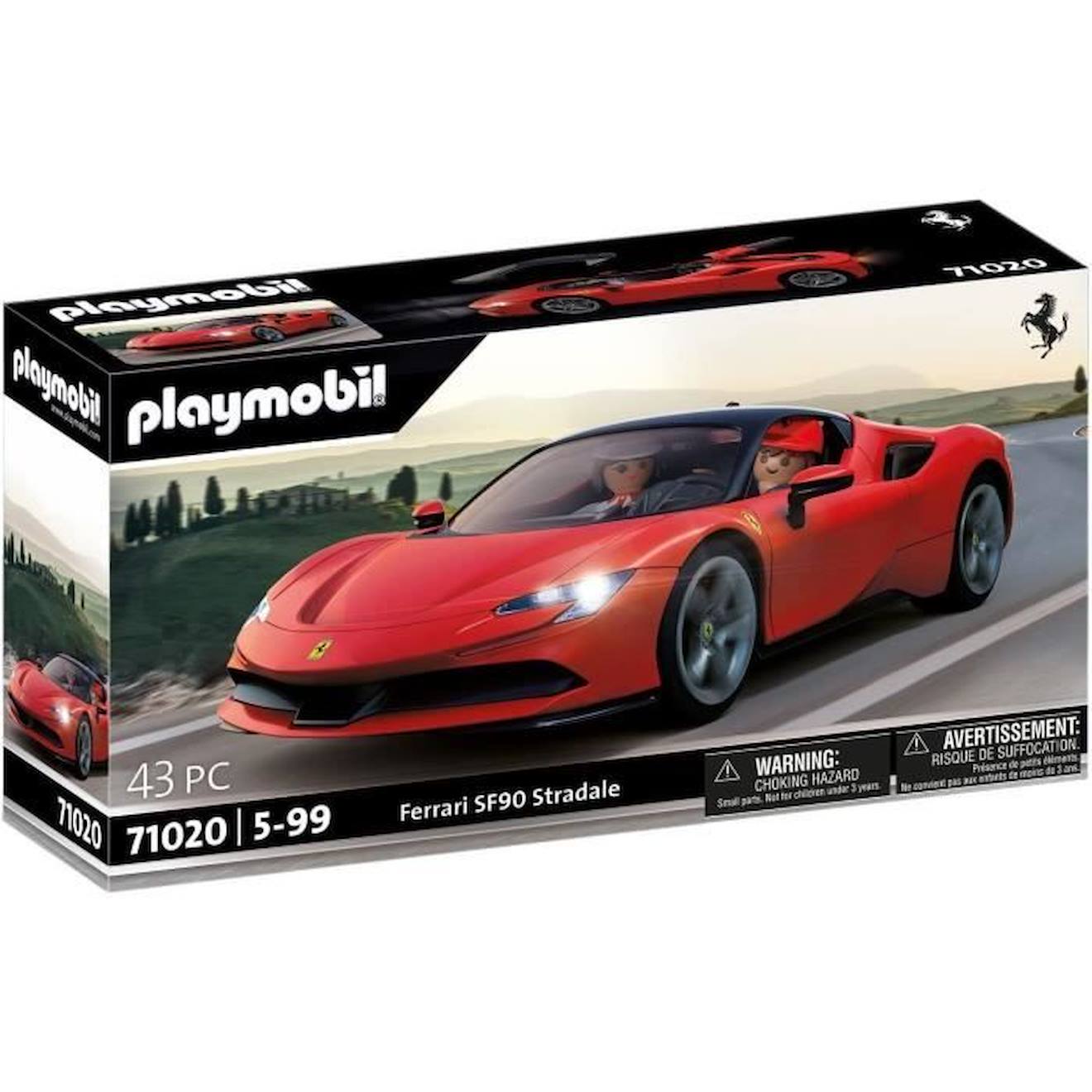 Playmobil - 71020 - Ferrari Sf90 Stradale - Classic Cars - Voiture De Collection Rouge