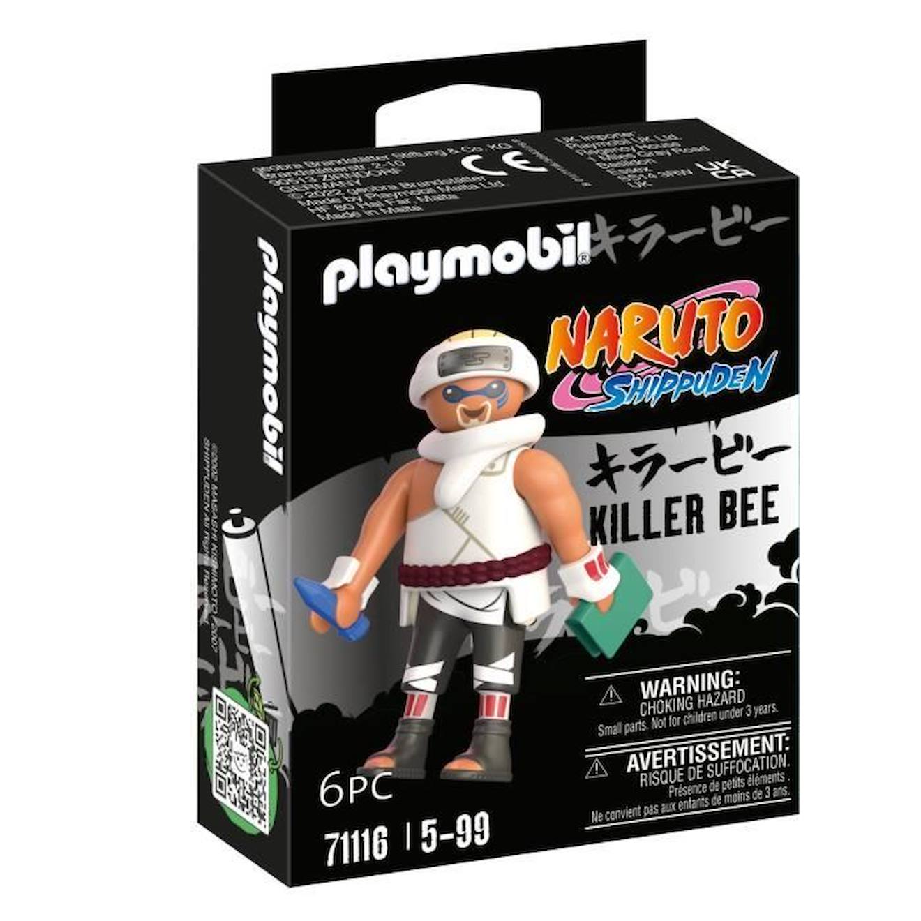 Playmobil - Naruto Shippuden - Killer B - Figurine Avec Accessoires - Jouet Pour Enfant À Partir De 