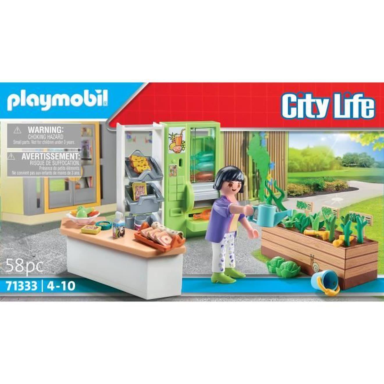 Playmobil 'Aire de jeux' 33 pièces - Label Emmaüs