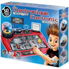 Jouet-Jeux d'imagination-Jeux de construction-BUKI Jeu de construction Electronique Expert- + 8 ans