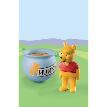 PLAYMOBIL 1.2.3 - 71318 - Winnie l'ourson et culbuto pot de miel - Disney - Pour les tout-petits 18-36 mois BLEU 4 - vertbaudet enfant 