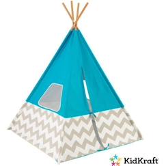 KIDKRAFT - Tipi moderne Turquoise - Tente de jeu  - vertbaudet enfant