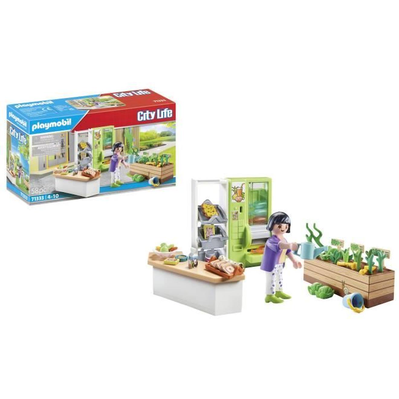 PLAYMOBIL - My Figures : Métiers - City Life - 5 ans - 58 pièces -  Cdiscount Jeux - Jouets