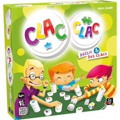 Jouet-Jeux de société-Jeux classiques et de réflexion-Jeu de société Clac clac GIGAMIC - Pour garçons et filles à partir de 4 ans