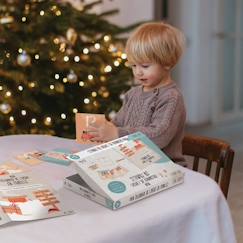 Jouet-Calendrier de l'avent "moments en famille" - L'Atelier Gigogne - partage, fous rires et complicité - avent en famille inoubliable