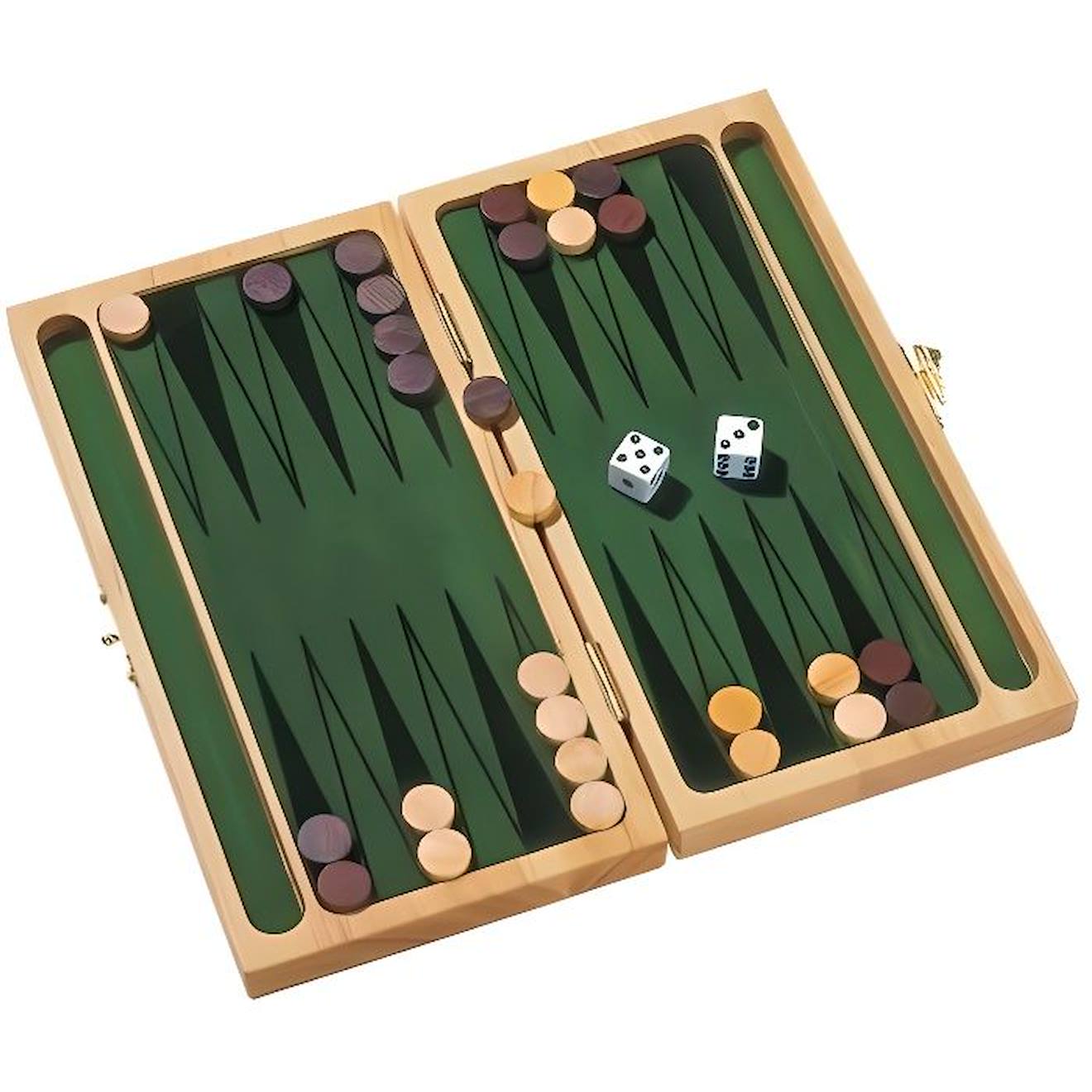 Jeu De Plateau - Goki - Goki Backgammon - Vert - Mixte - 6 Ans Et Plus Vert