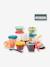 Ensemble de 12 boîtes hermétiques + 3 cuillères souples BABYMOOV Babybols Multi Set multicolore 1 - vertbaudet enfant 