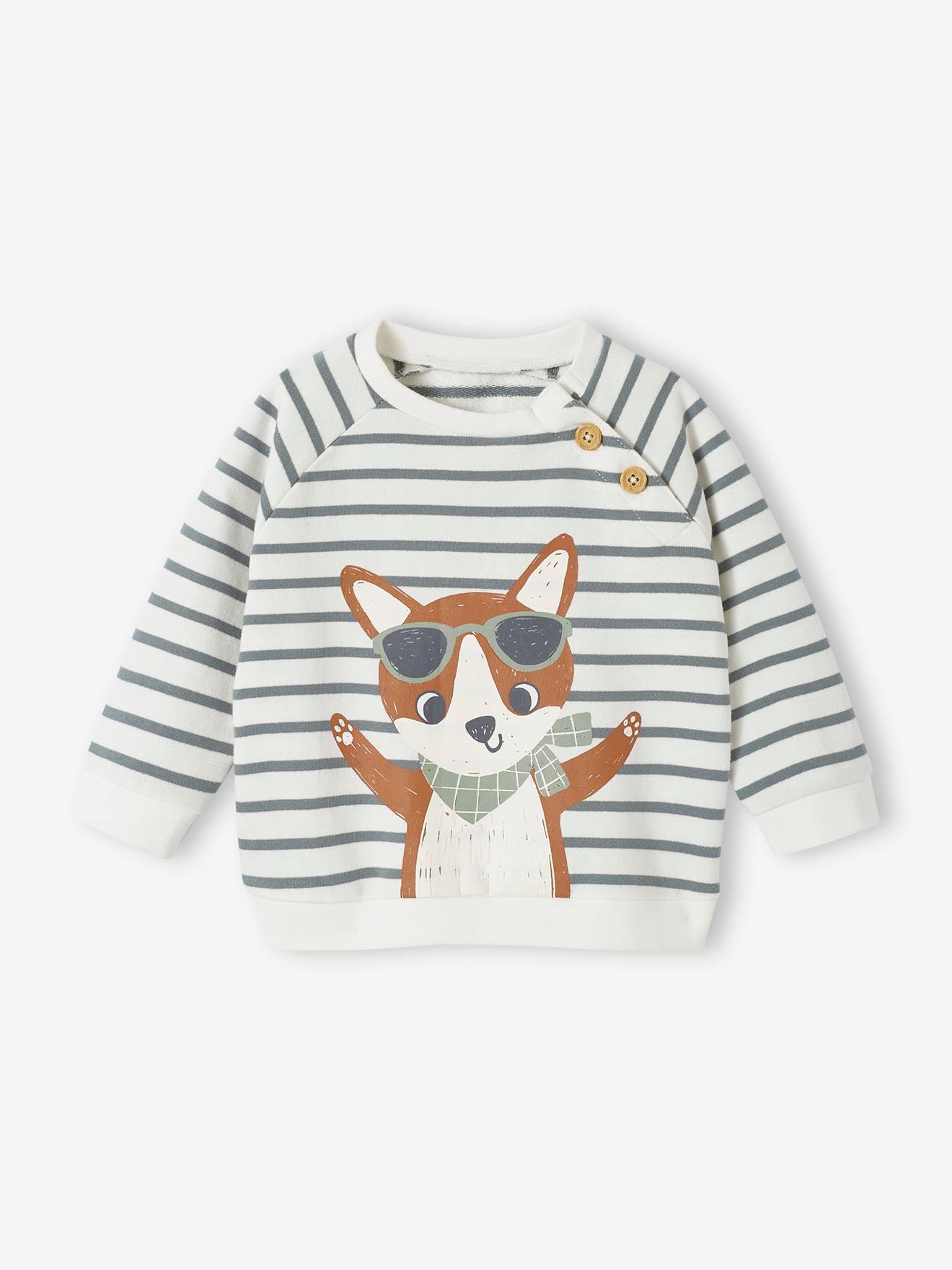 Sweat bb en molleton ray vert 10 €