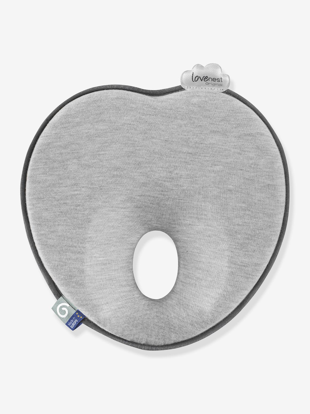 Coussin cale-tête Lovenest Original gris chiné (smokey) (Babymoov) - Image 1