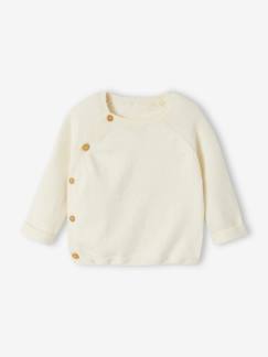 Pull bébé en tricot ouverture naissance  - vertbaudet enfant
