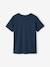 T-shirt motifs graphiques garçon manches courtes bleu ciel+bleu nuit+bois de rose+ECRU+turquoise 6 - vertbaudet enfant 