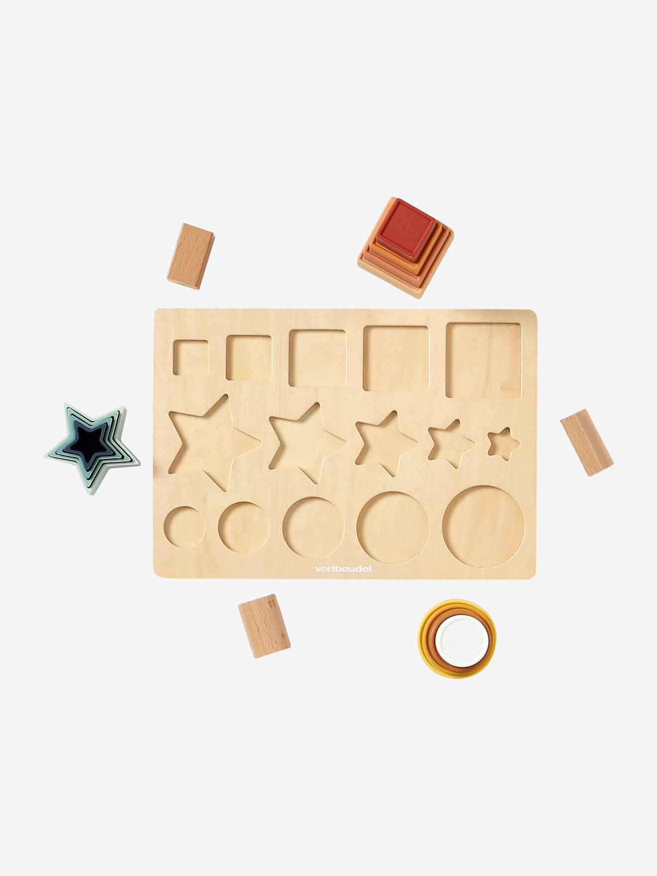 Planche des formes en silicone et bois FSC® blanc (Vertbaudet) - Image 2