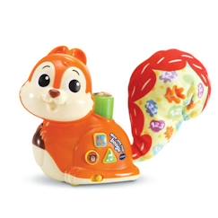 Jouet-Jeux d'imagination-Figurines, mini mondes, héros et animaux-Jouet interactif - VTECH BABY - Mon Ami Rouli Boogie - Bébé 9 mois - Mixte - Orange et rouge