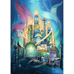 -Puzzle 1000 pièces : Ariel (Collection Château des Princesses Disney) Coloris Unique