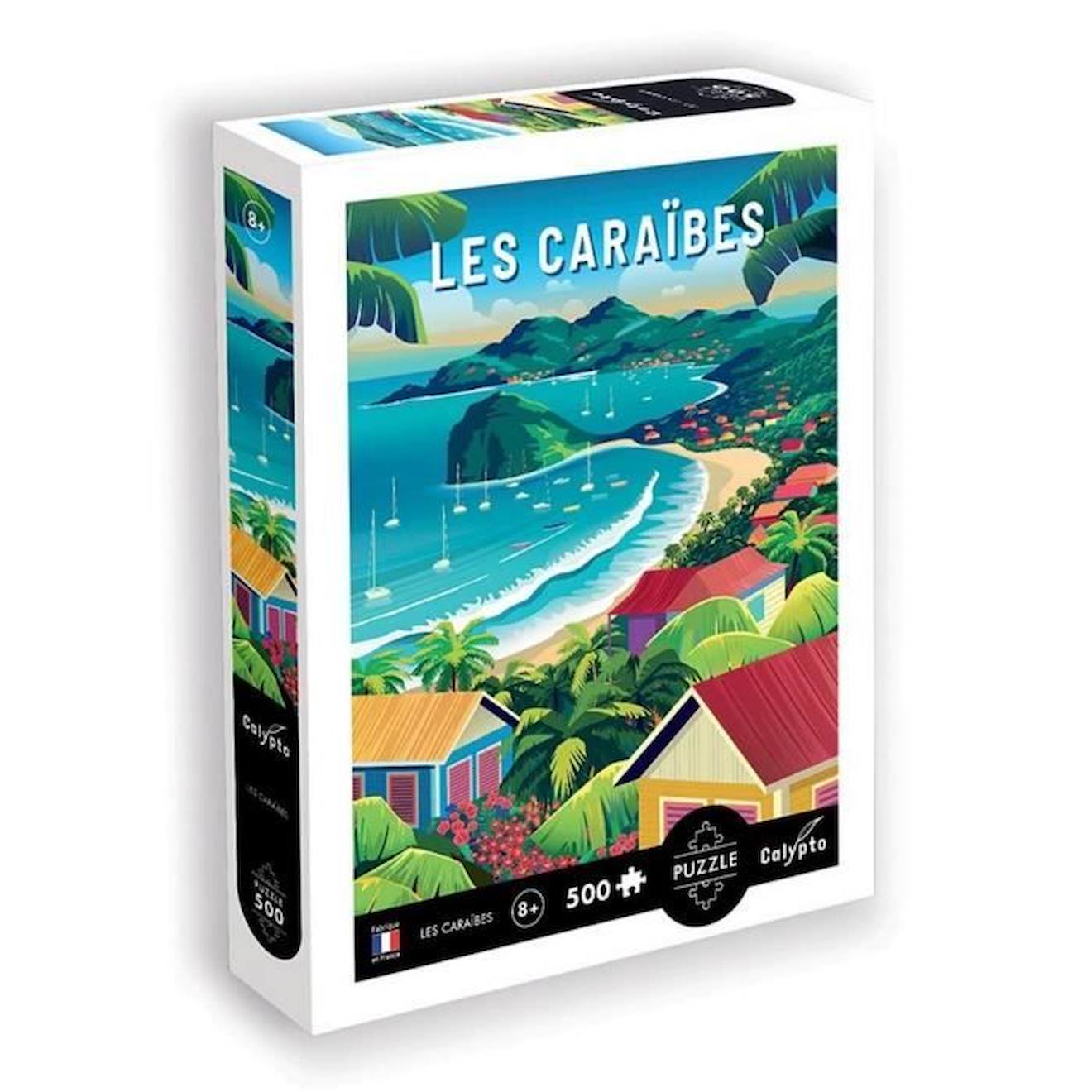 Puzzle 500 Pièces - Sentosphere - Les Caraïbes - Paysage Et Nature - Multicolore - 500-750 Pièces Bl