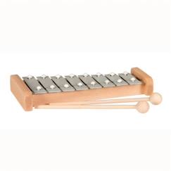 -Xylophone en métal Egmont Toys - 8 tons - 23x11x4 cm